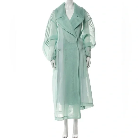 IVY PARK Jackets Coats Ivy Park Adidas Sheer Mint Tint Green